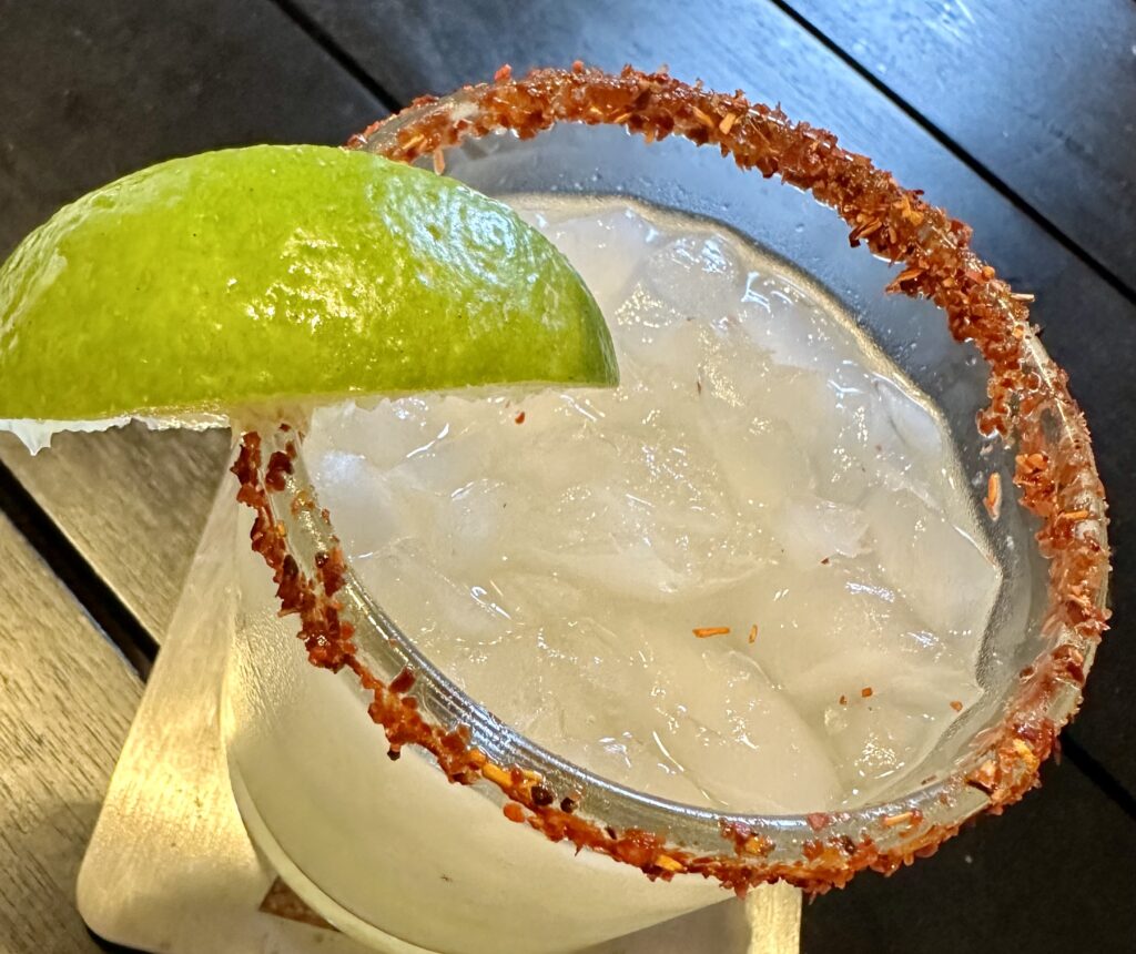 Gluten Free Cocktail - Margarita with Tajin 